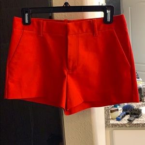 Pair of red shorts by forever 21